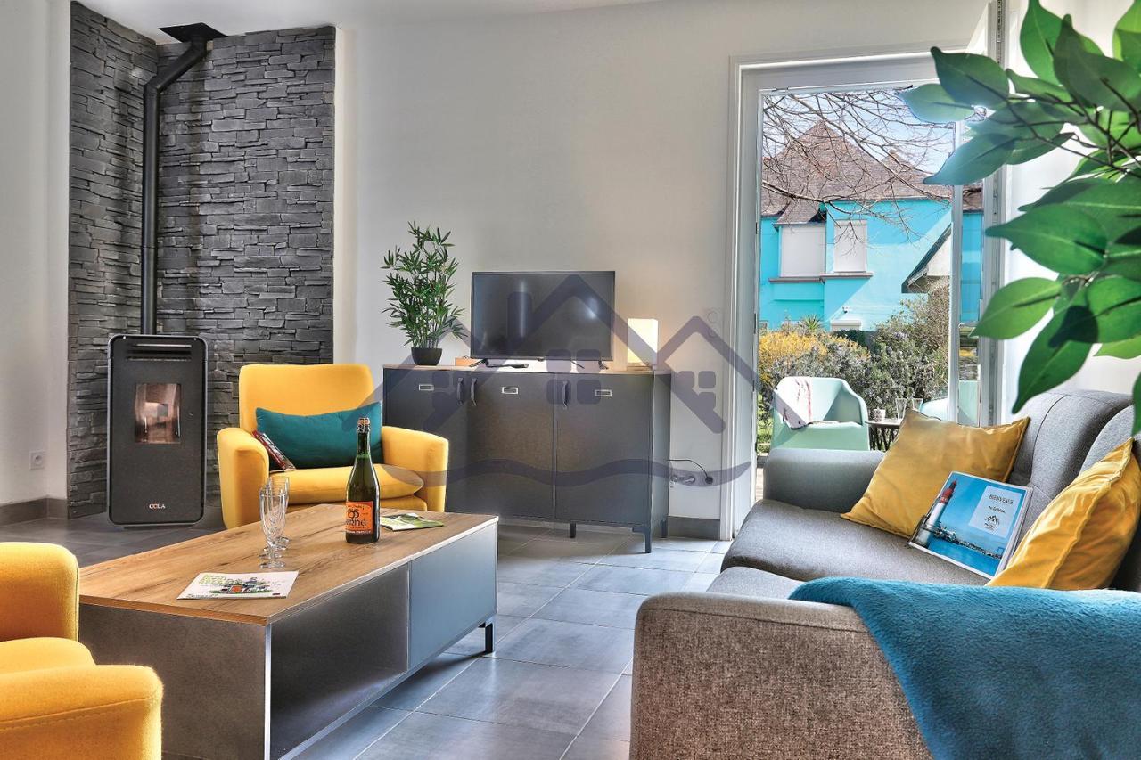 Вілла Localise - M33B - Kerbraz, Maison En Duplex Avec Jardin Clos Au Guilvinec - Tout A Pied, Plages, Port, Centre, Commerces, Marche - Wif Inclus - Linge De Lit Inclus Екстер'єр фото